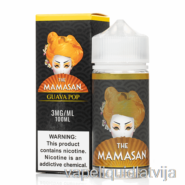 Guava Pop - The Mamasan - 100ml 0mg Vape šķidrums